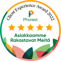 CEA-Phorest-client-experience-award-2022-Beauty-Beaivi-paras-kauneushoitola-Helsinki-Kamppi-SKY-kosmetologi